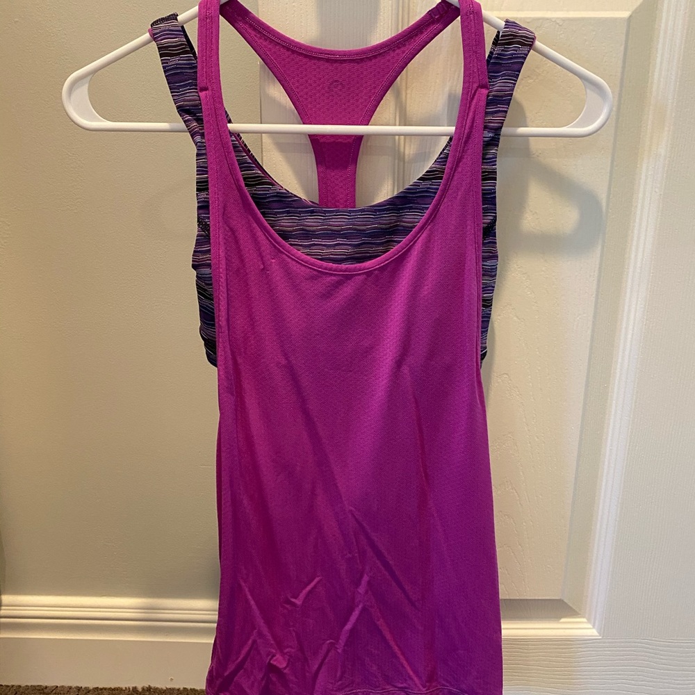 Size 2 Lululemon Tank with bra